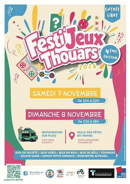 Festi’Jeux Thouars - 4e édition